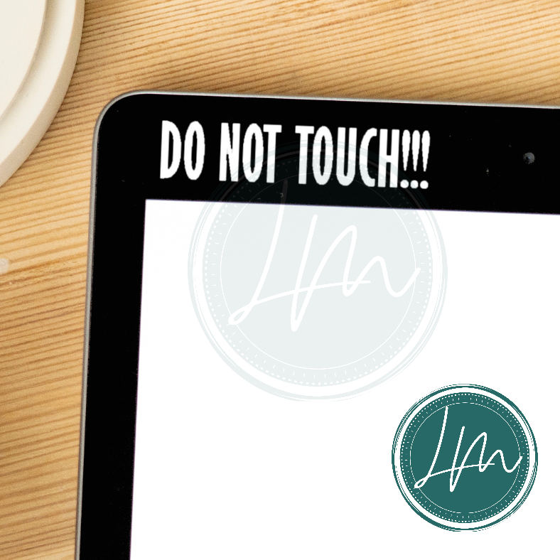 Vinyl Name Word Sticker - Condensed Bold Simple Sans Serif Basic Style