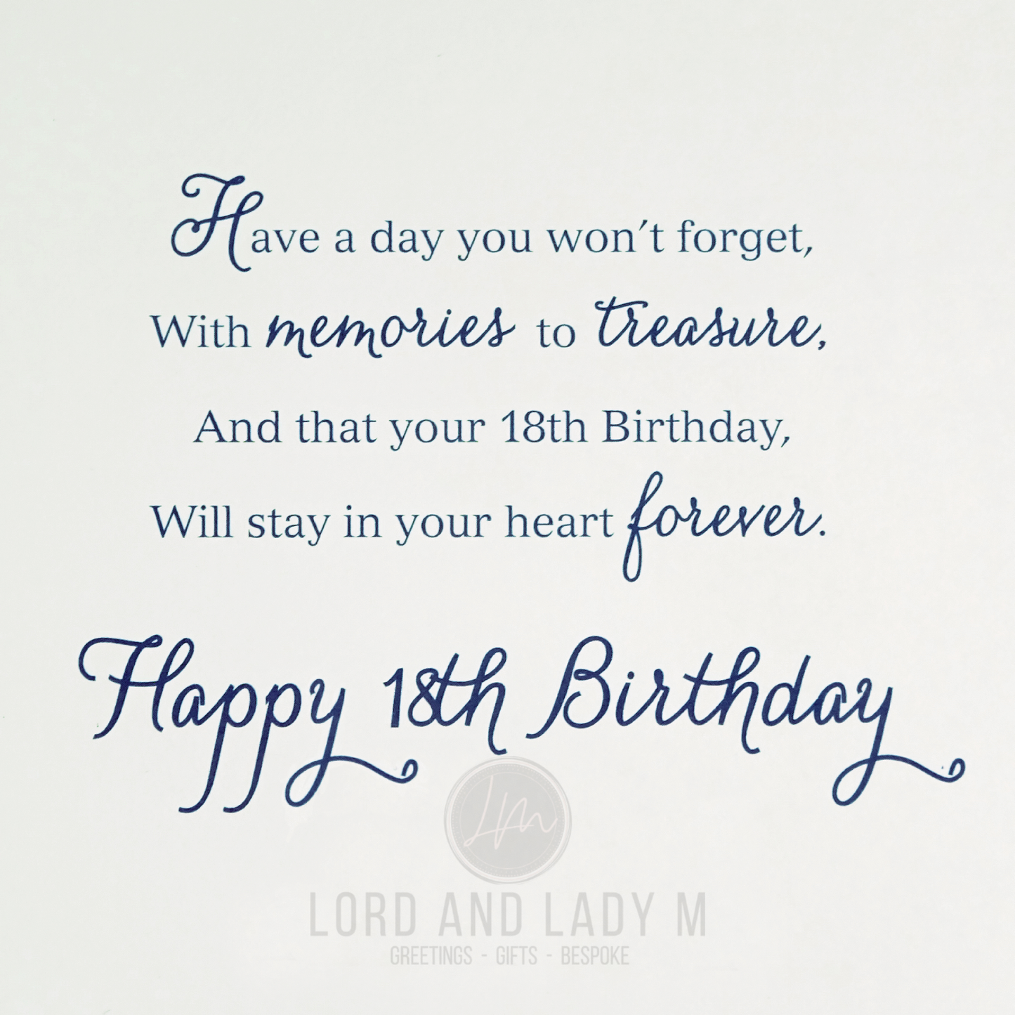 23cm - For A Special Friend ... - Blue Dress - E