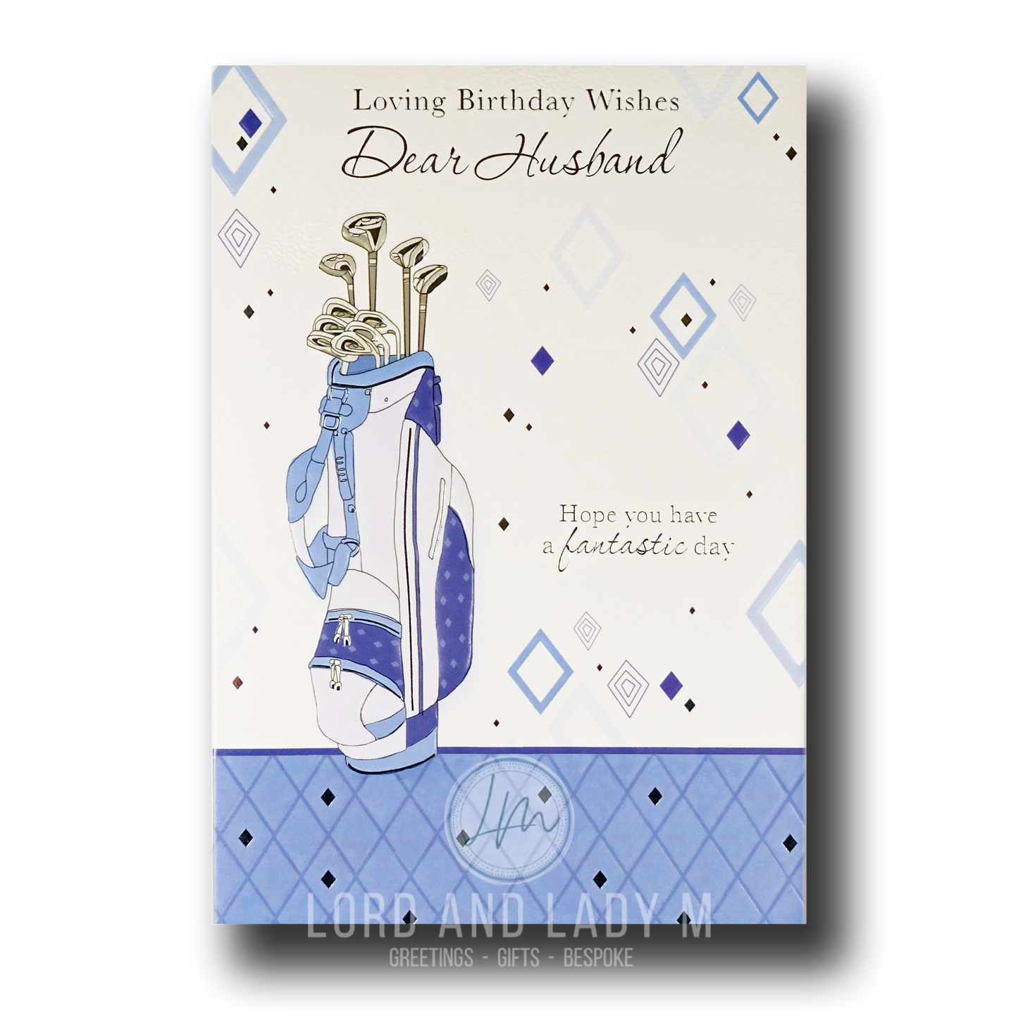 22cm - Loving Birthday Wishes ... - Golf Clubs - E