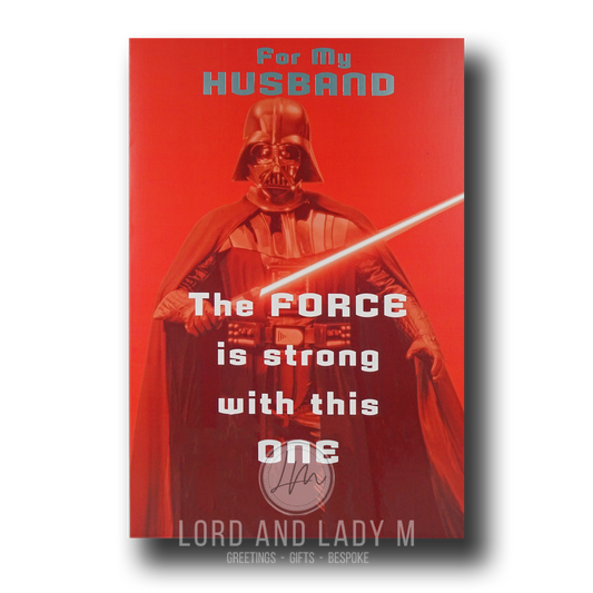 23cm - For My Husband - Star Wars Darth Vader - GH