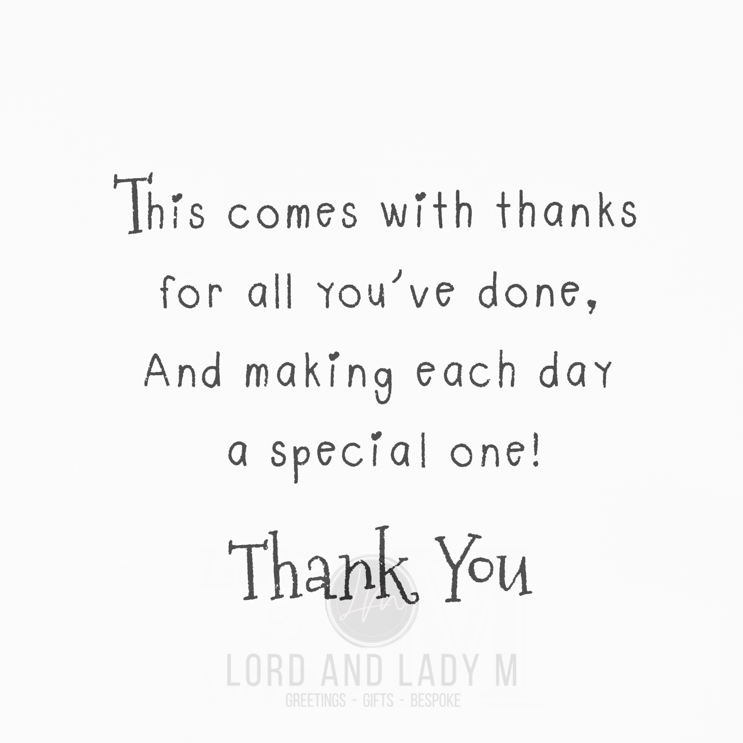 19cm - Thank You, No. 1 Teacher You're The ..- BGC