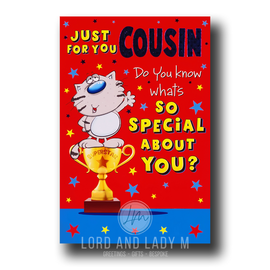 23cm - Just For You Cousin Do You Know What's - E