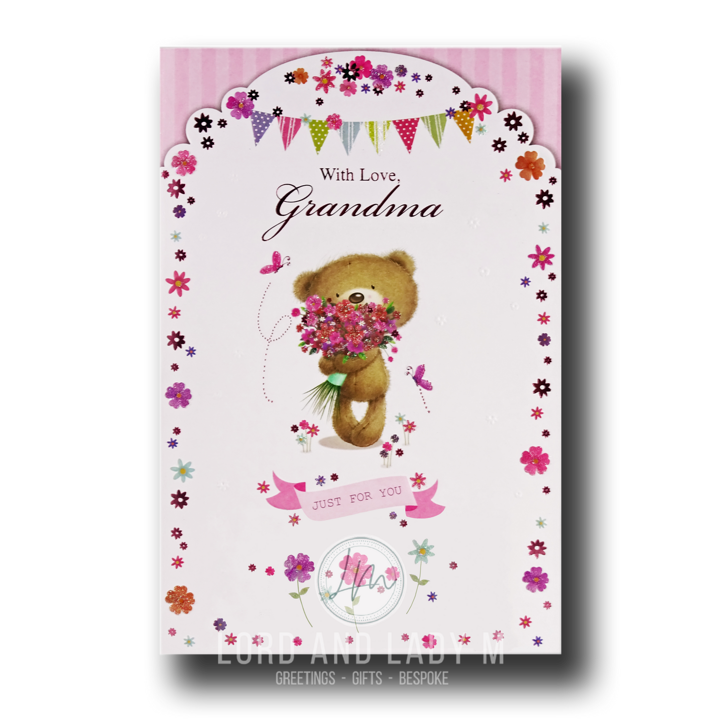 23cm - With Love, Grandma Just For You - E