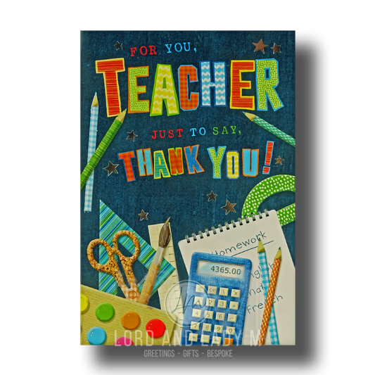 19cm - For You, Teacher Just To Say ... - DGC