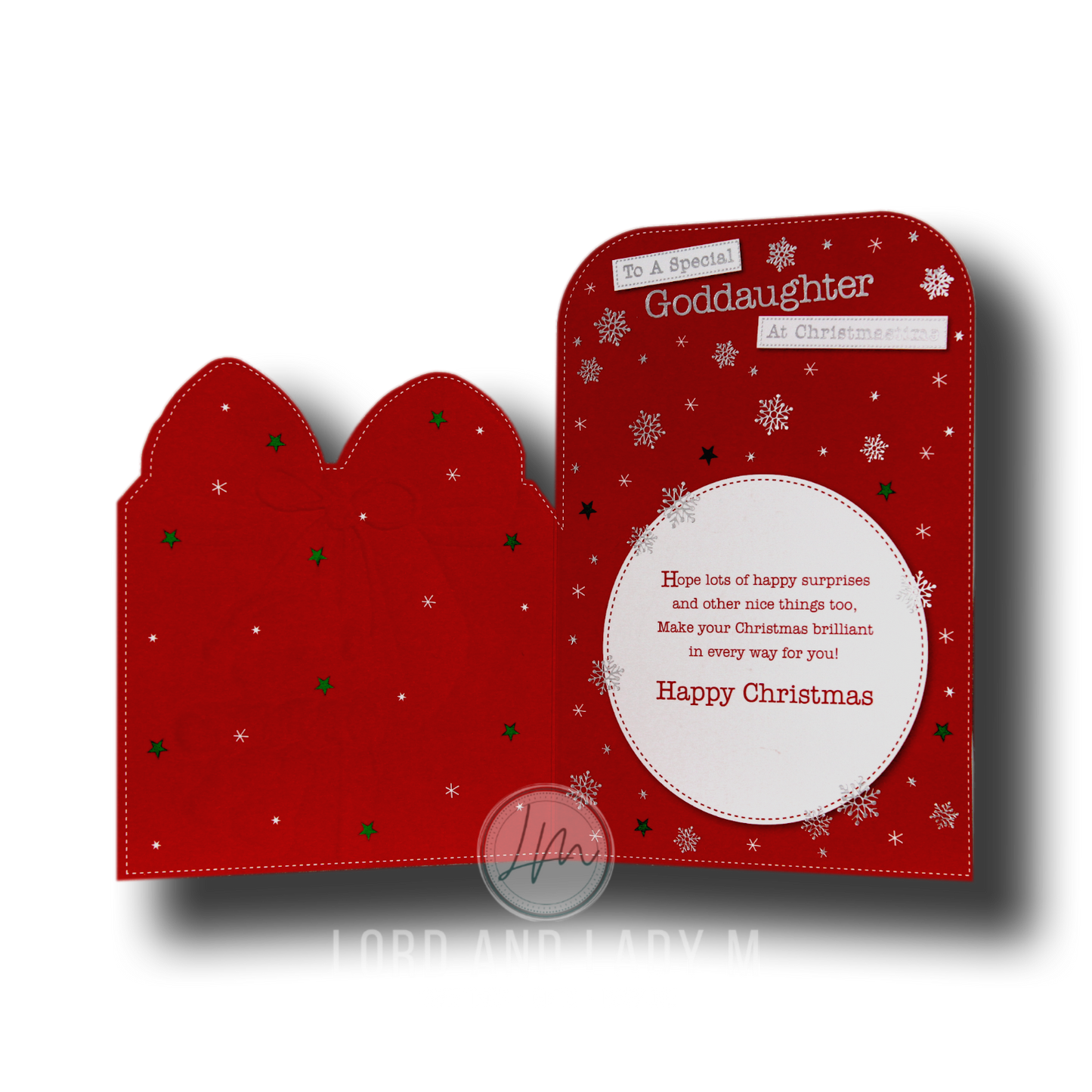 19cm - To A Special Goddaughter At Christmastime - BGC