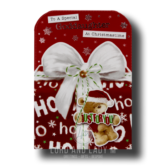 19cm - To A Special Goddaughter At Christmastime - BGC