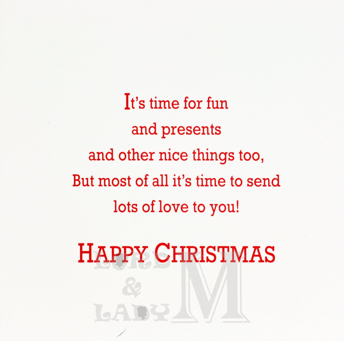 19cm - Fantastic Nephew - A Very Happy Christmas