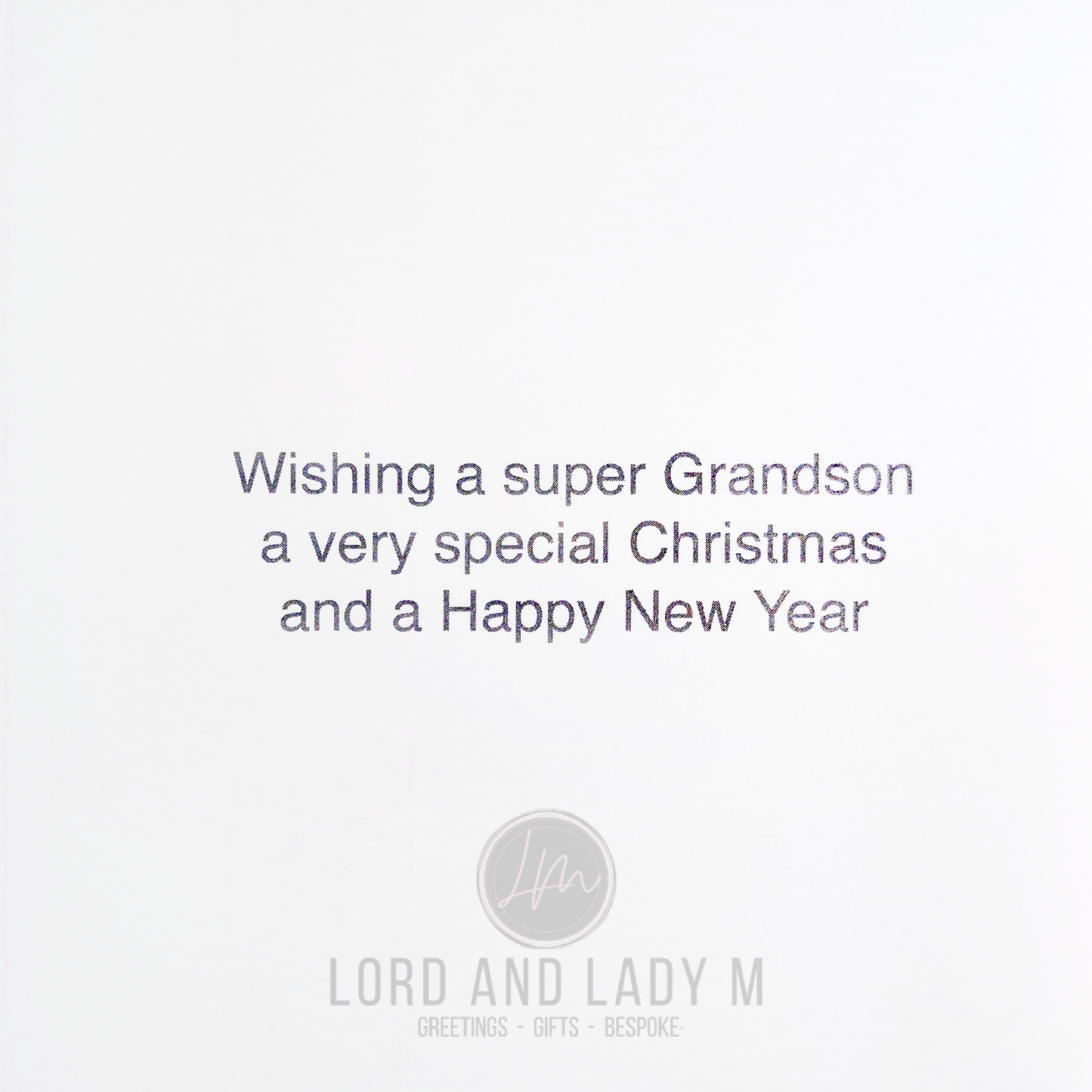 22cm - To A Brilliant Grandson Have A Great - OH