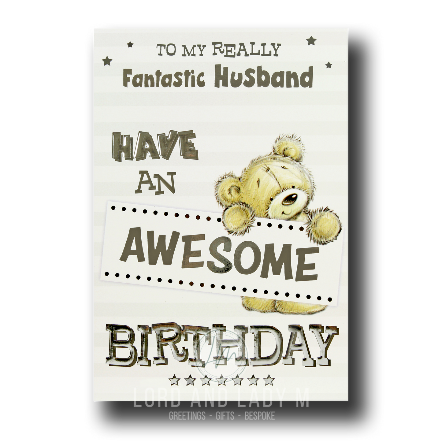 19cm - To My Really Fantastic Husband Have An Awesome - BGC