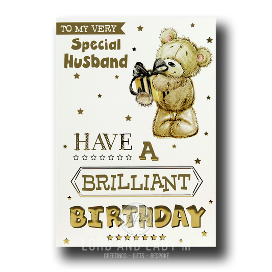 19cm - To My Very Special Husband Have A Brilliant - BGC