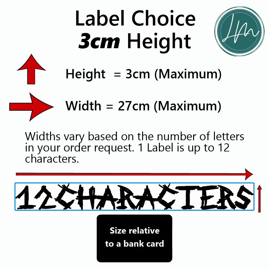 Vinyl Name Word Sticker - Halloween Horror Theme Scratched Witch Lettering Metal