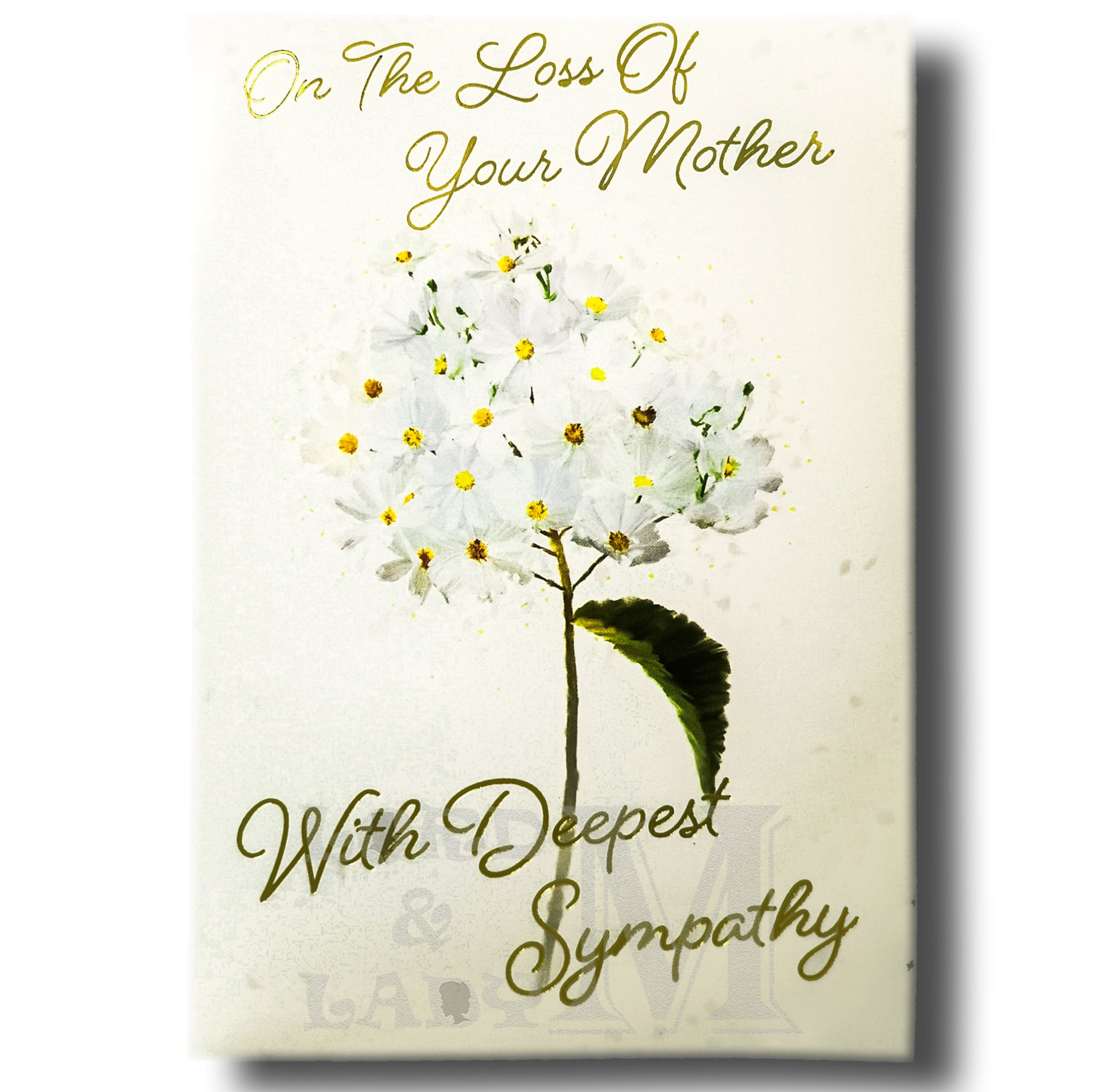 19cm - On The Loss Of Your Mother With Deepest -BG