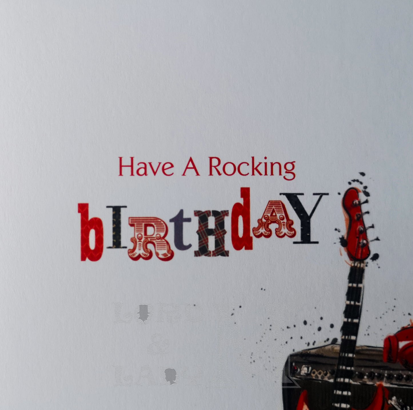 21cm - Rock On Your Birthday - Electric Guitar - E