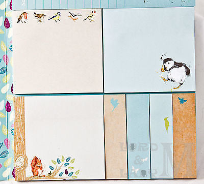 RSPB Sticky Notes Selection - Ideal For All Occasions - Gifts