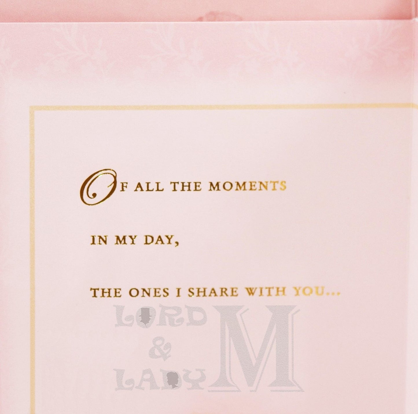 29cm - For My Loving Wife On Our ... - Lge Let - H