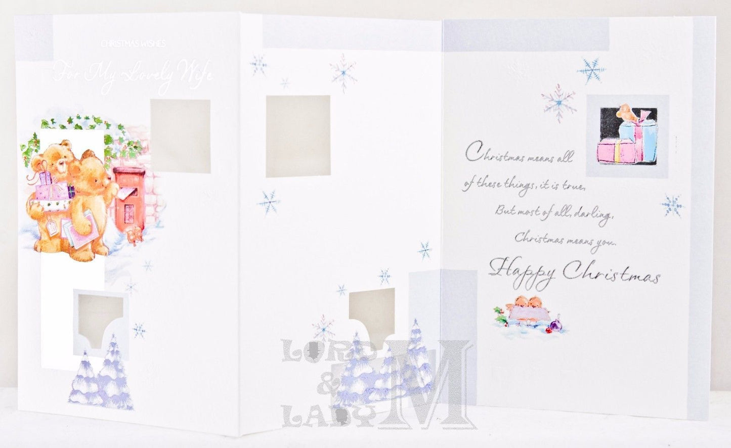 19cm - Christmas Wishes For My Lovely Wife