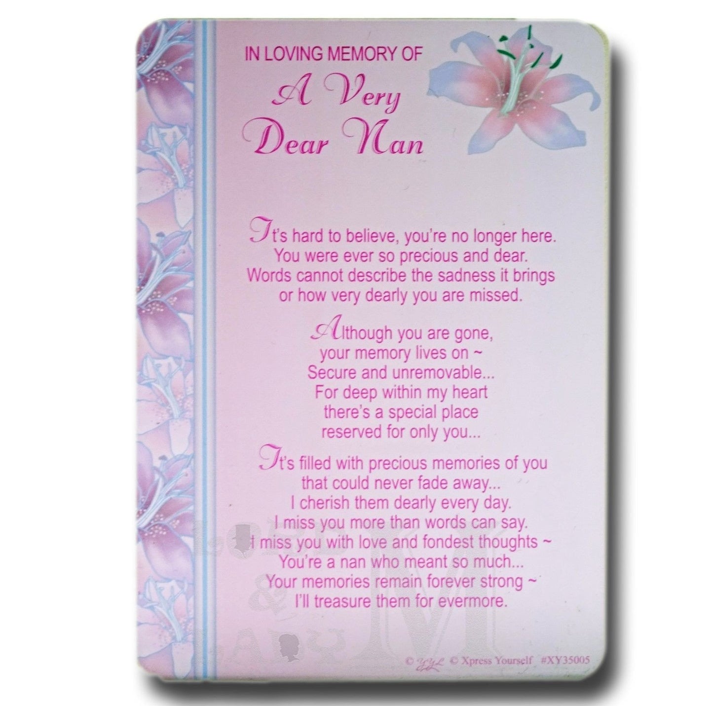 15cm - A Very Dear Nan - E