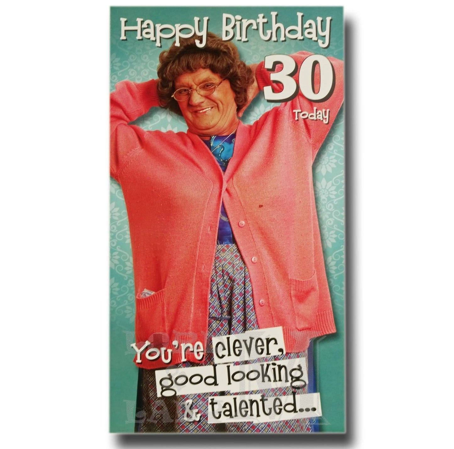 23cm - Happy Birthday 30 - Mrs Brown's Boys - CWH