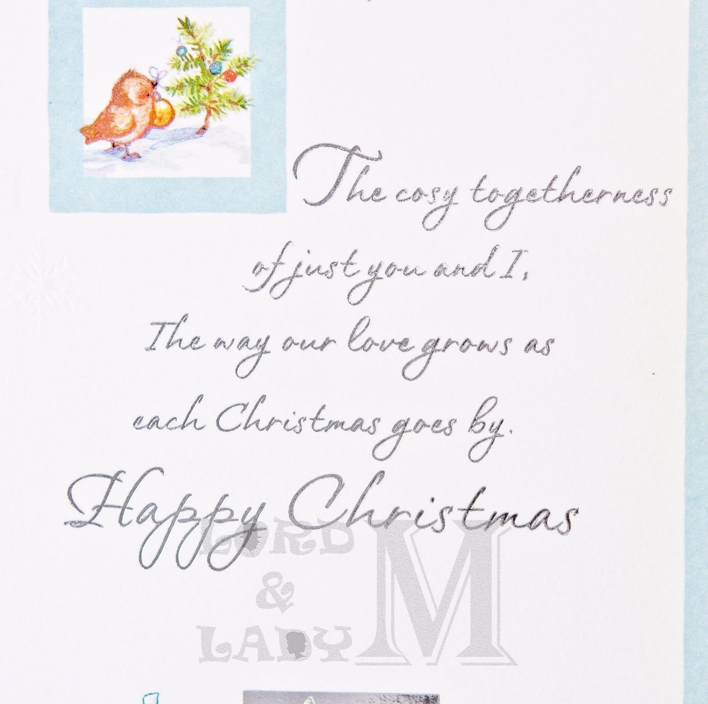 19cm - Christmas Wishes ...Lovely Wife Wishing ..