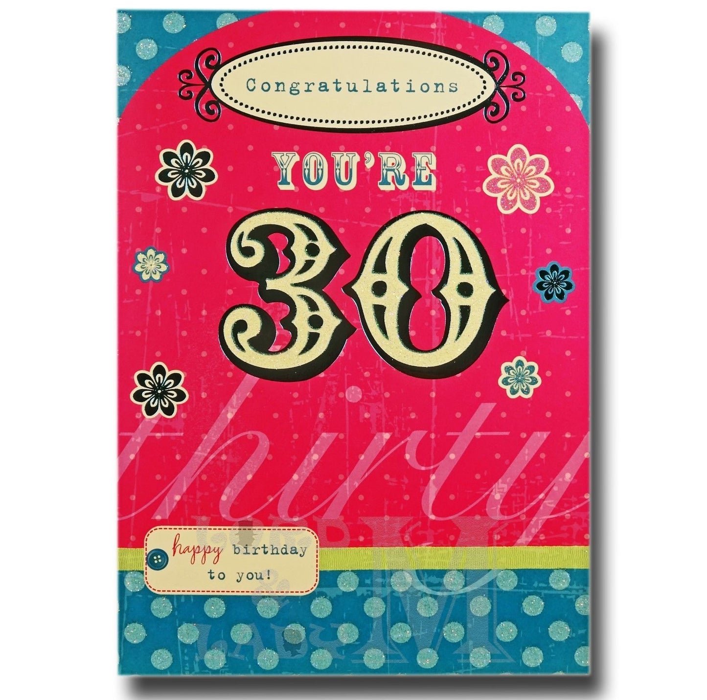 19cm - Congratulations You're 30 ... - CWH