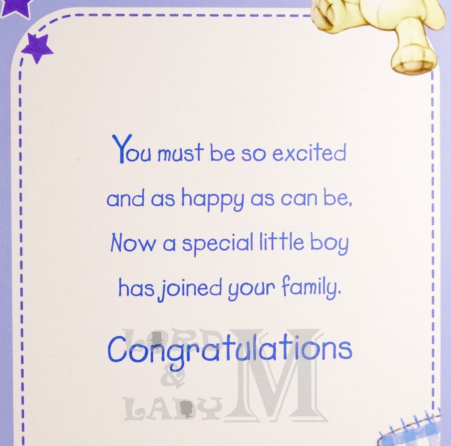 19cm - .. The Birth Of Your Brand New Nephew - BGC