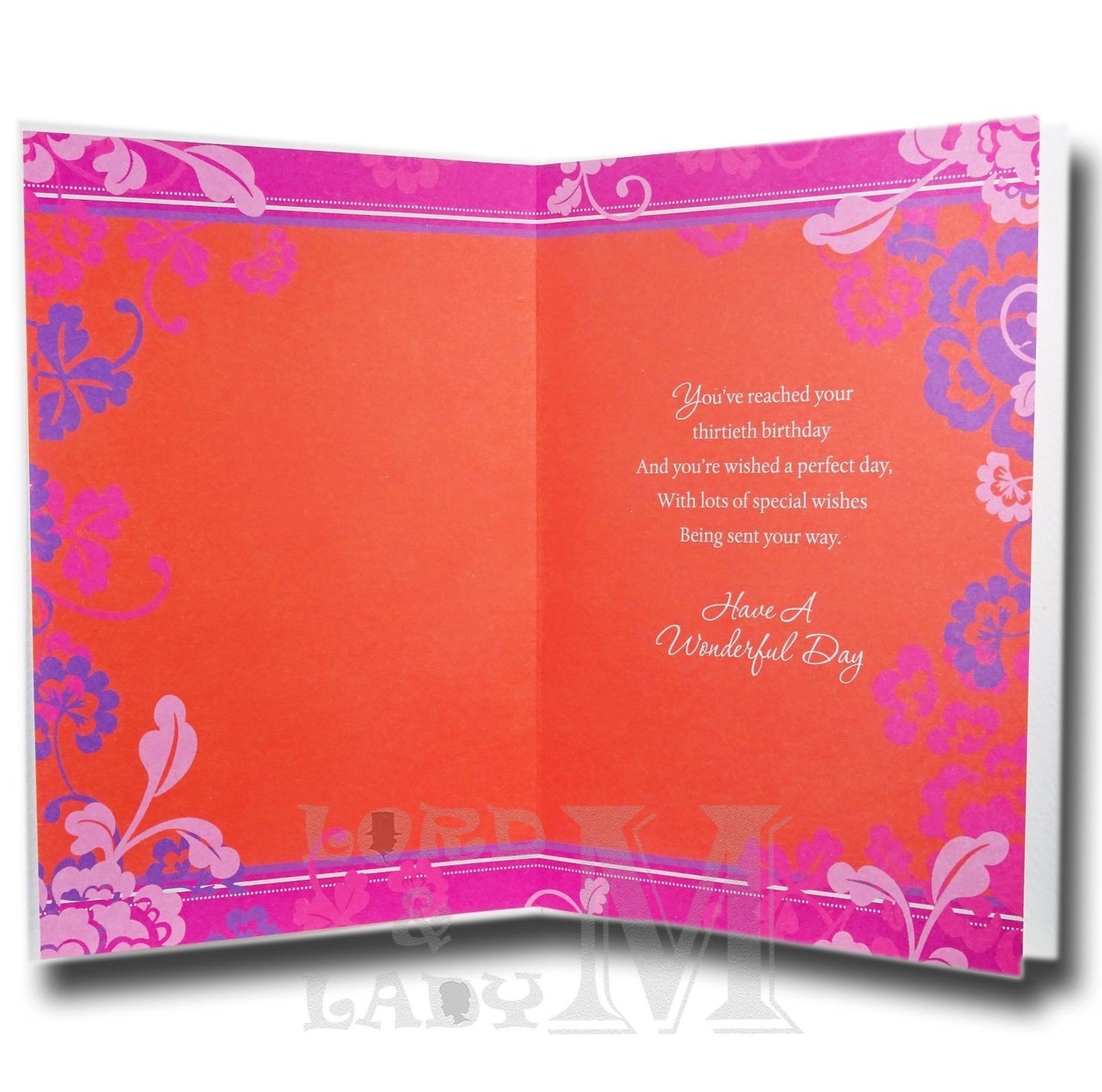21cm - 30 Today Enjoy Your Special Birthday - CWH