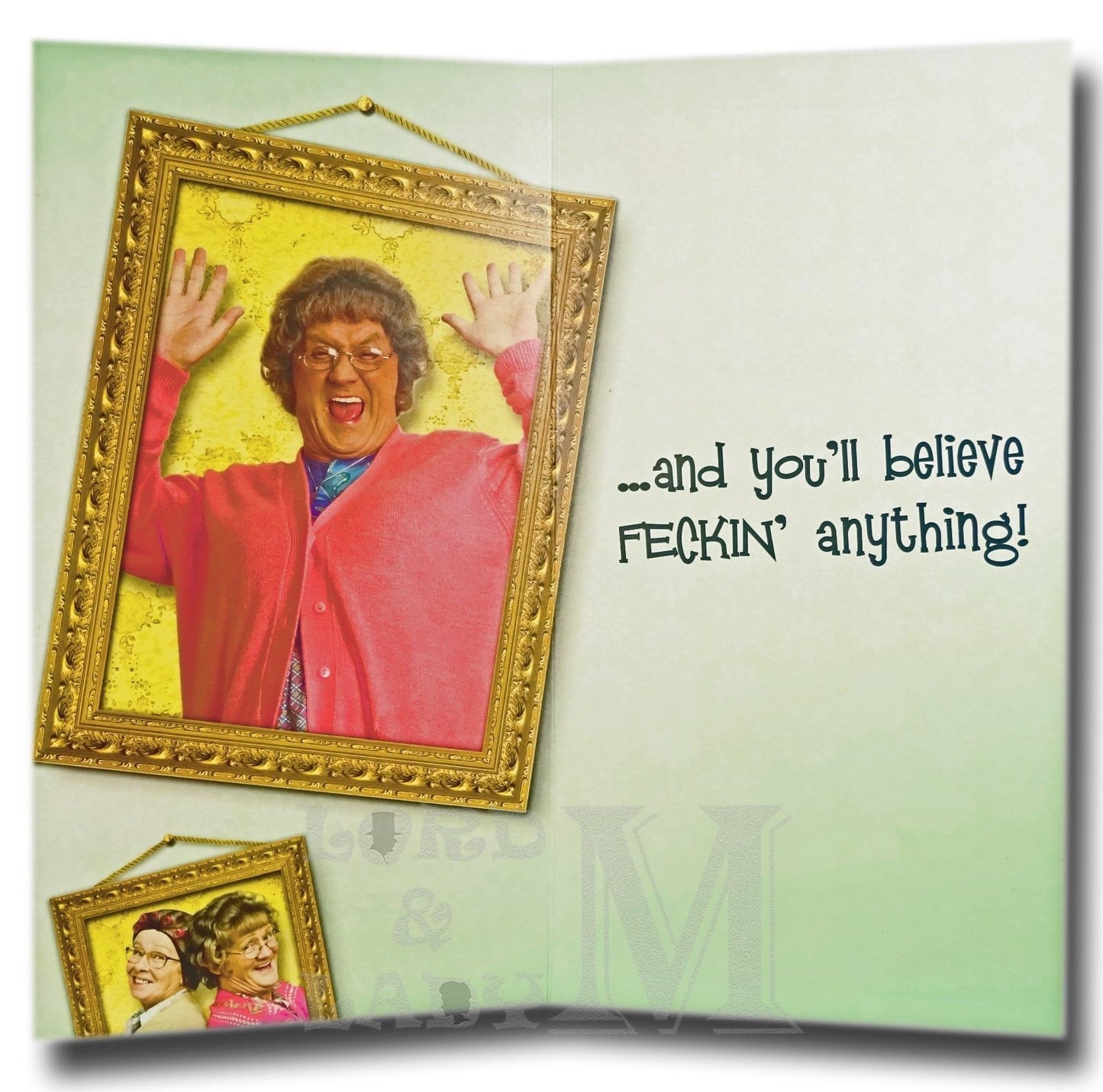 23cm - Happy Birthday 30 - Mrs Brown's Boys - CWH