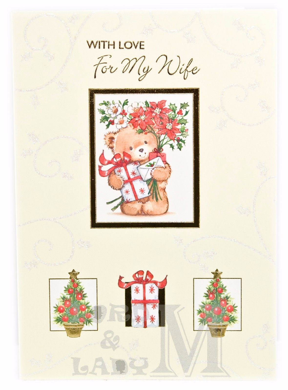 19cm - With Love For My Wife - 2 Trees