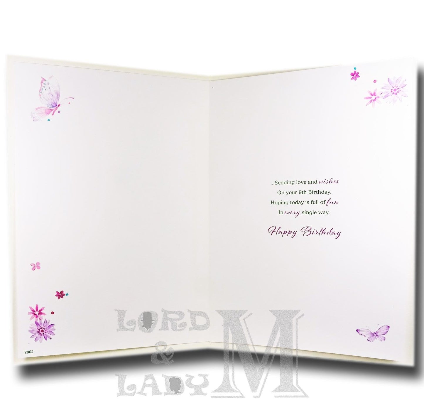 23cm - For A Precious Daughter On Your 9th ... - E