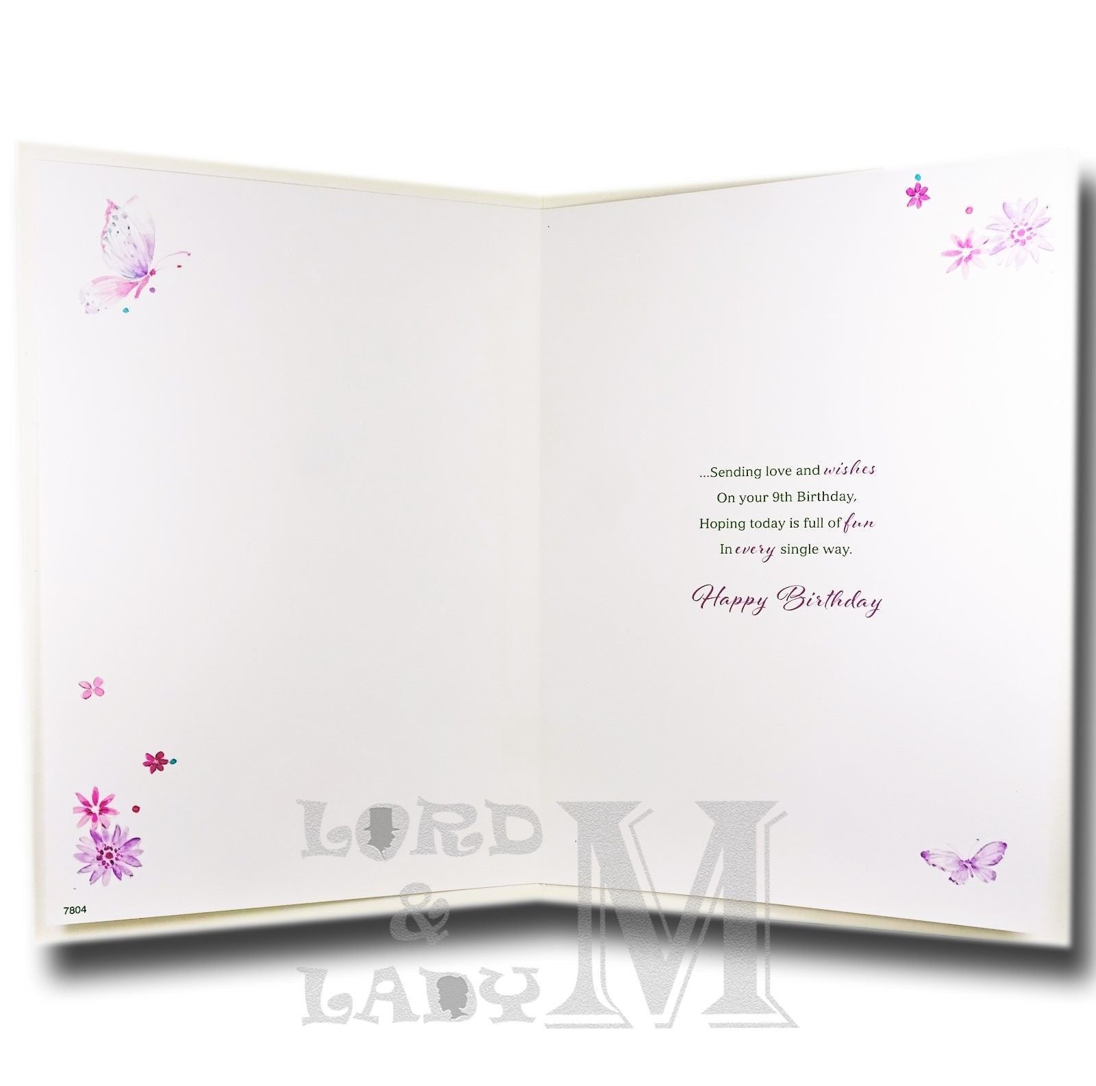23cm - For A Precious Daughter On Your 9th ... - E