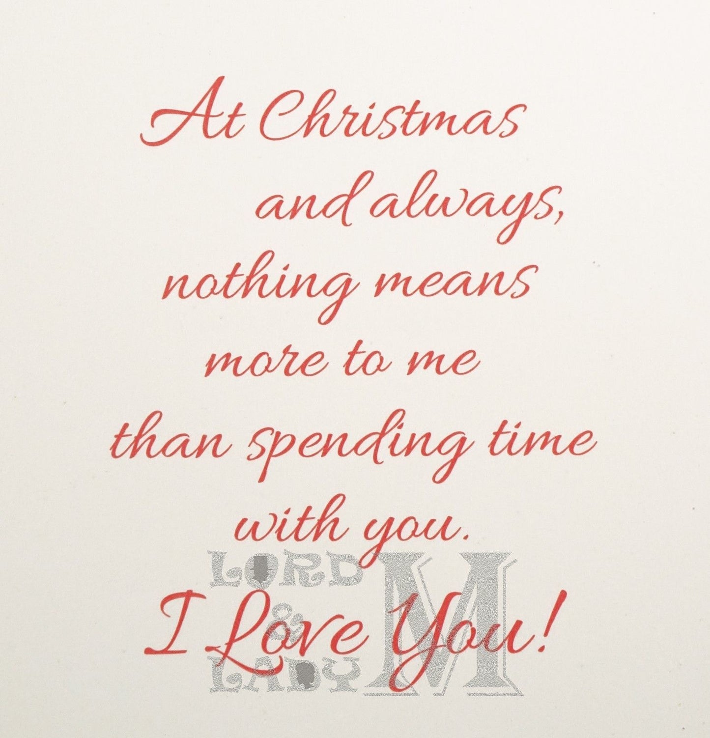 23cm - For My Fantastic Fiancee I Love You! - DGC