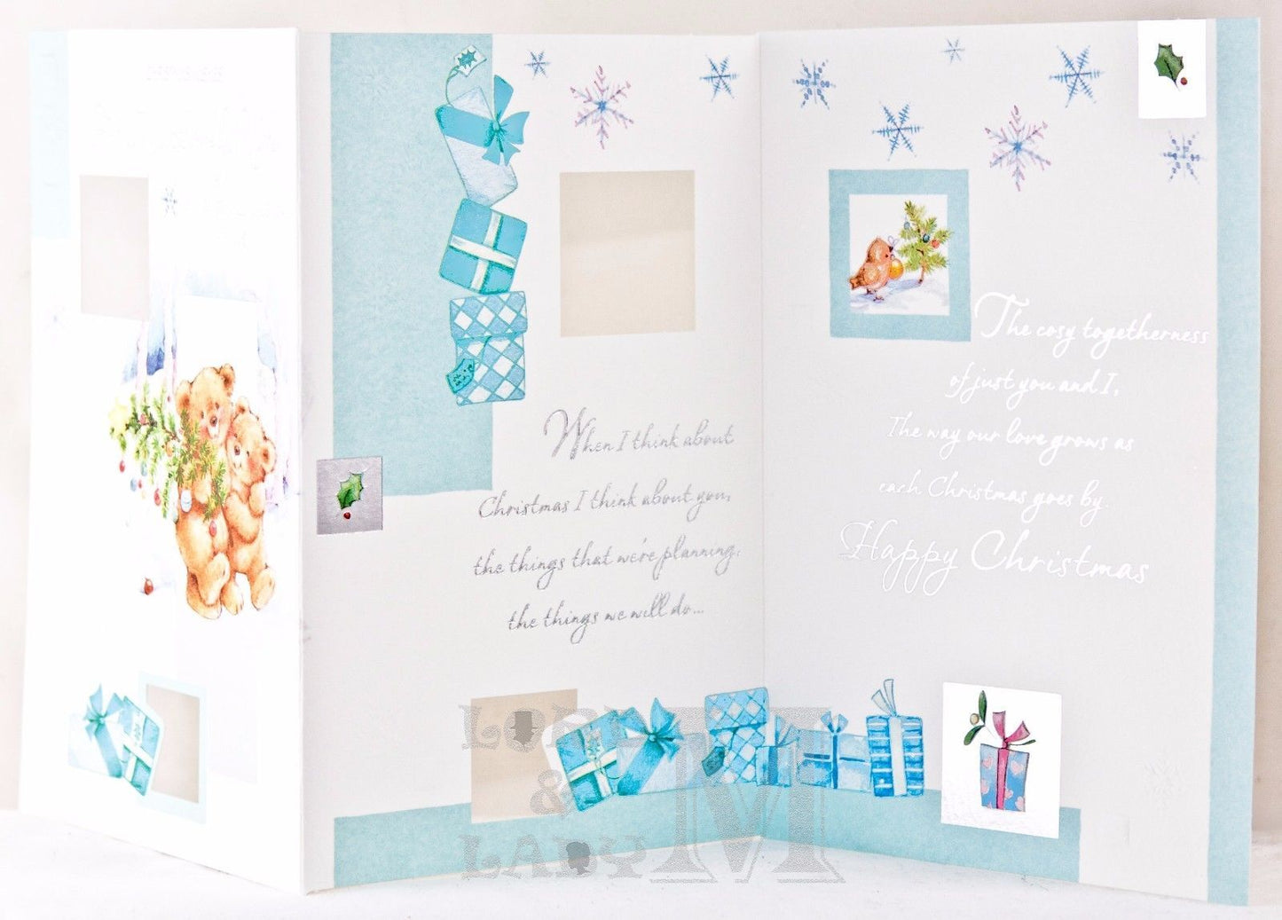 19cm - Christmas Wishes ...Lovely Wife Wishing ..