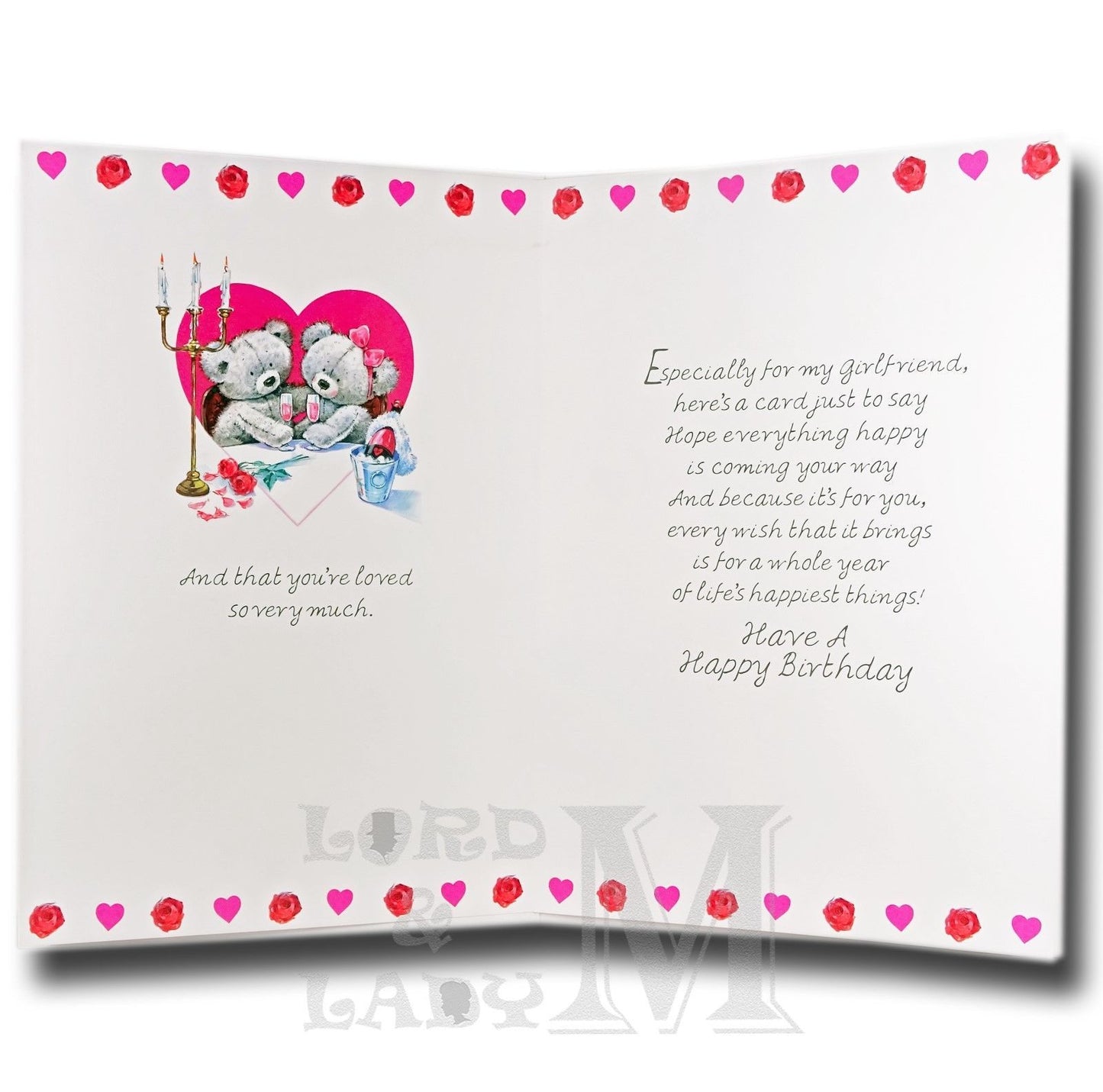 23cm - For My Girlfriend With All My Love ... - E