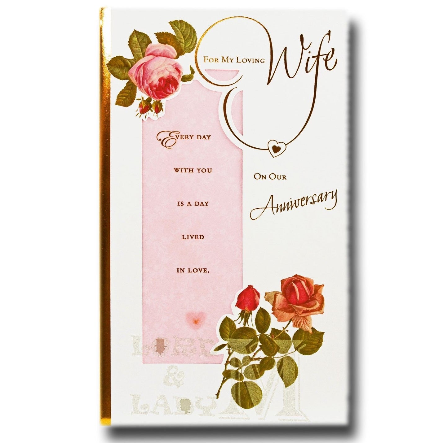 29cm - For My Loving Wife On Our ... - Lge Let - H