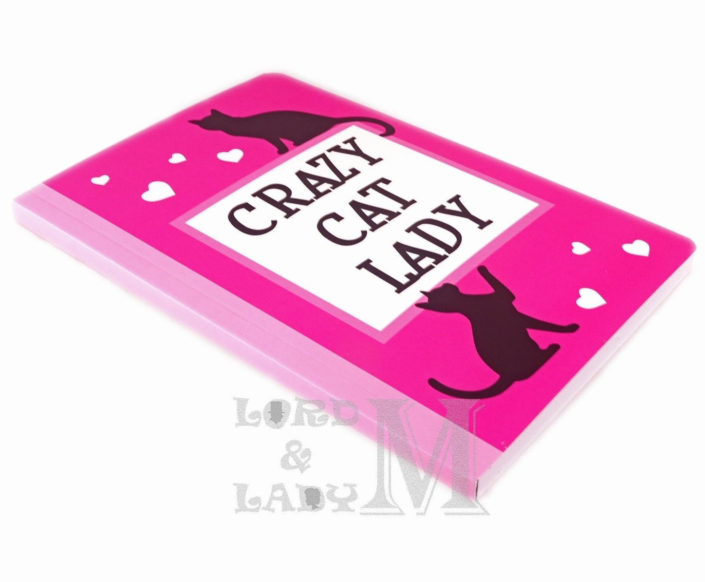 Cat And Dog Lovers A5 Notebook - Ideal Gifts - Various Designs Available