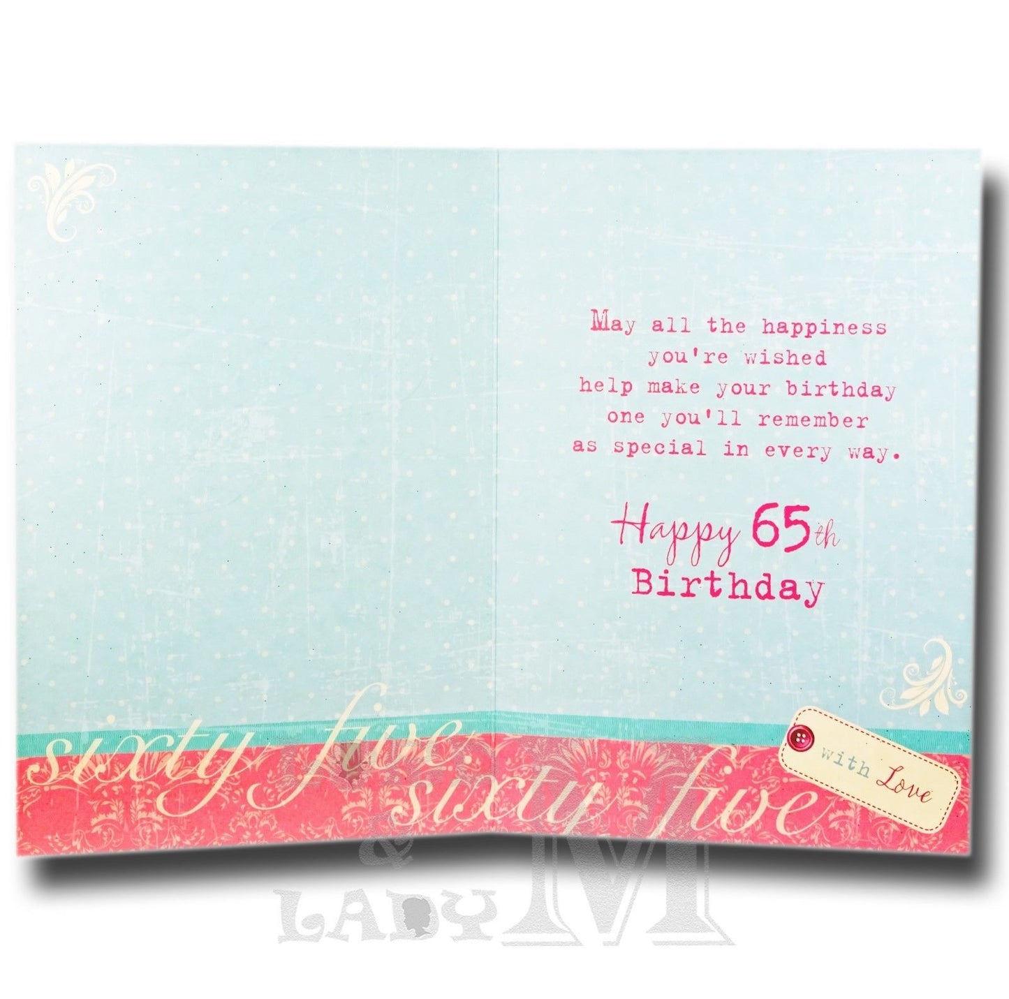 You're 65 Hip Hip Hooray