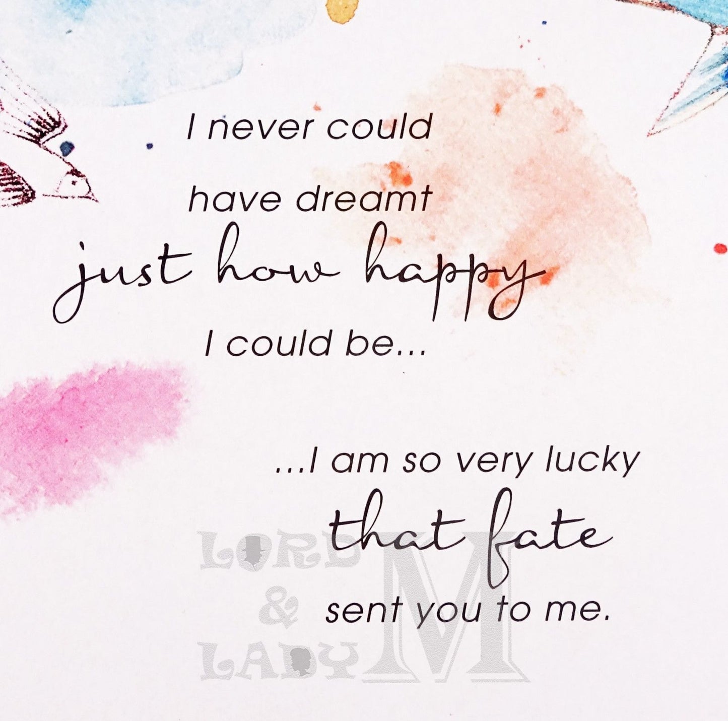 25cm - Girlfriend Birthday Wishes - Lge Let - E