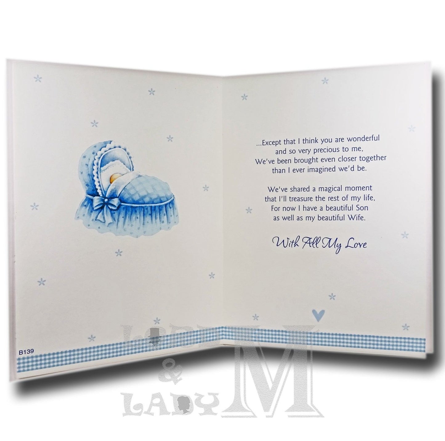 22cm - For My Wife On The Birth Of Our Son - CWH