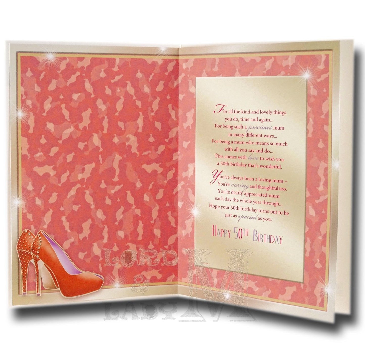 23cm - To A Dear Mum On Your Birthday