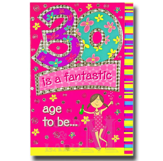 23cm - 30 Is A Fantastic Age To Be - CWH