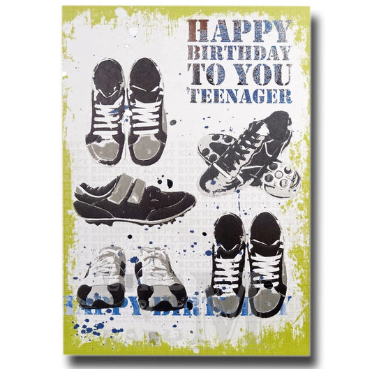 19cm - Happy Birthday To You Teenager - Boots - E