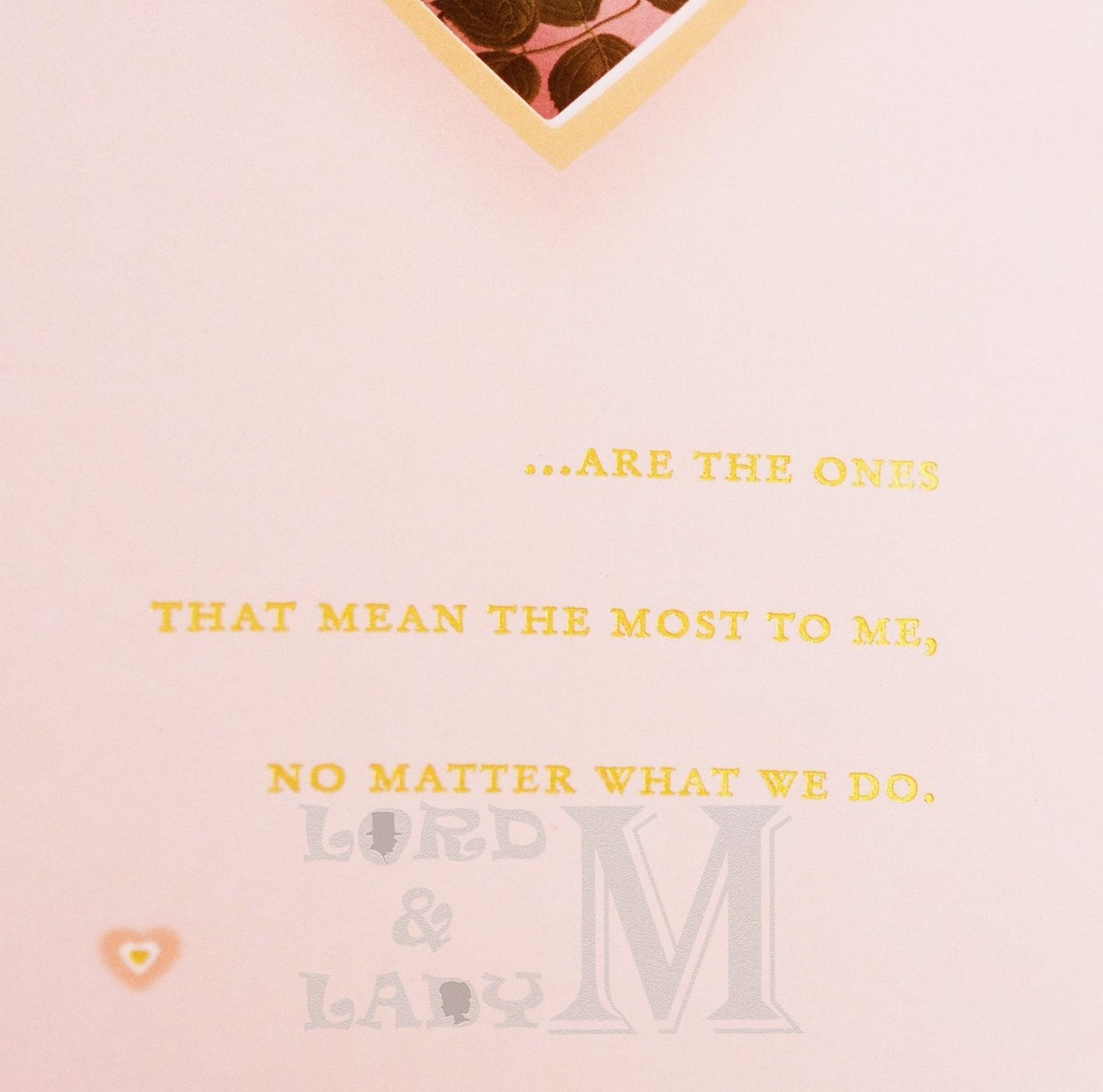 29cm - For My Loving Wife On Our ... - Lge Let - H