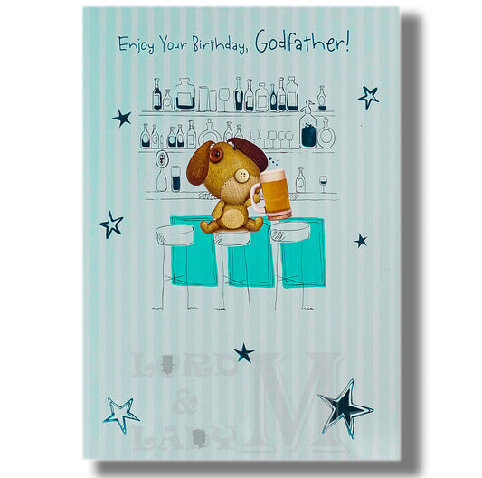 19cm - Enjoy Your Birthday, Godfather - GH