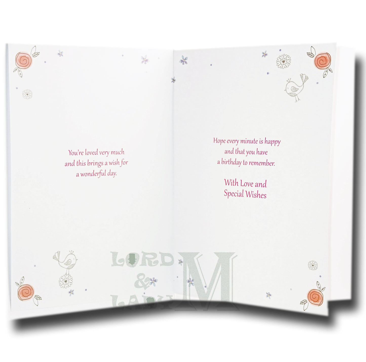25cm - With Love Mummy - Large Letter - GH