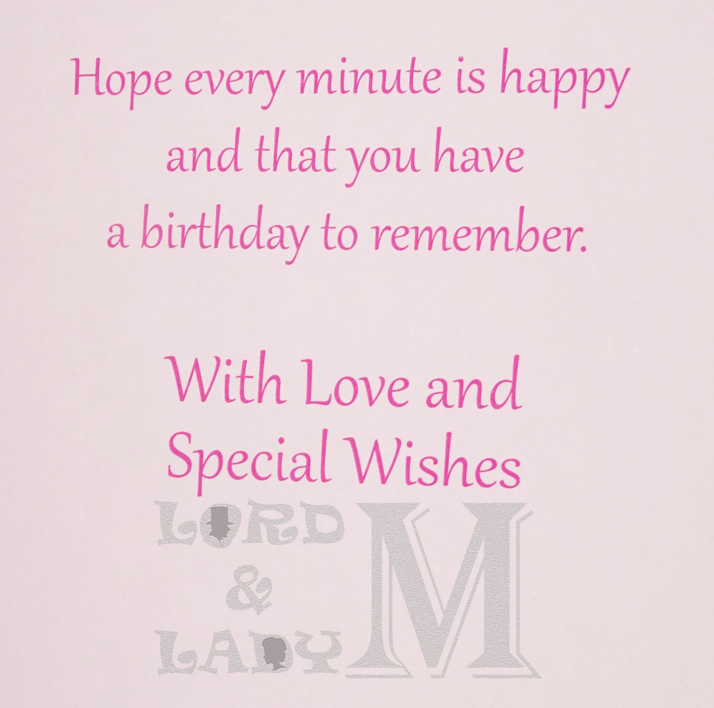 25cm - With Love Mummy - Large Letter - GH