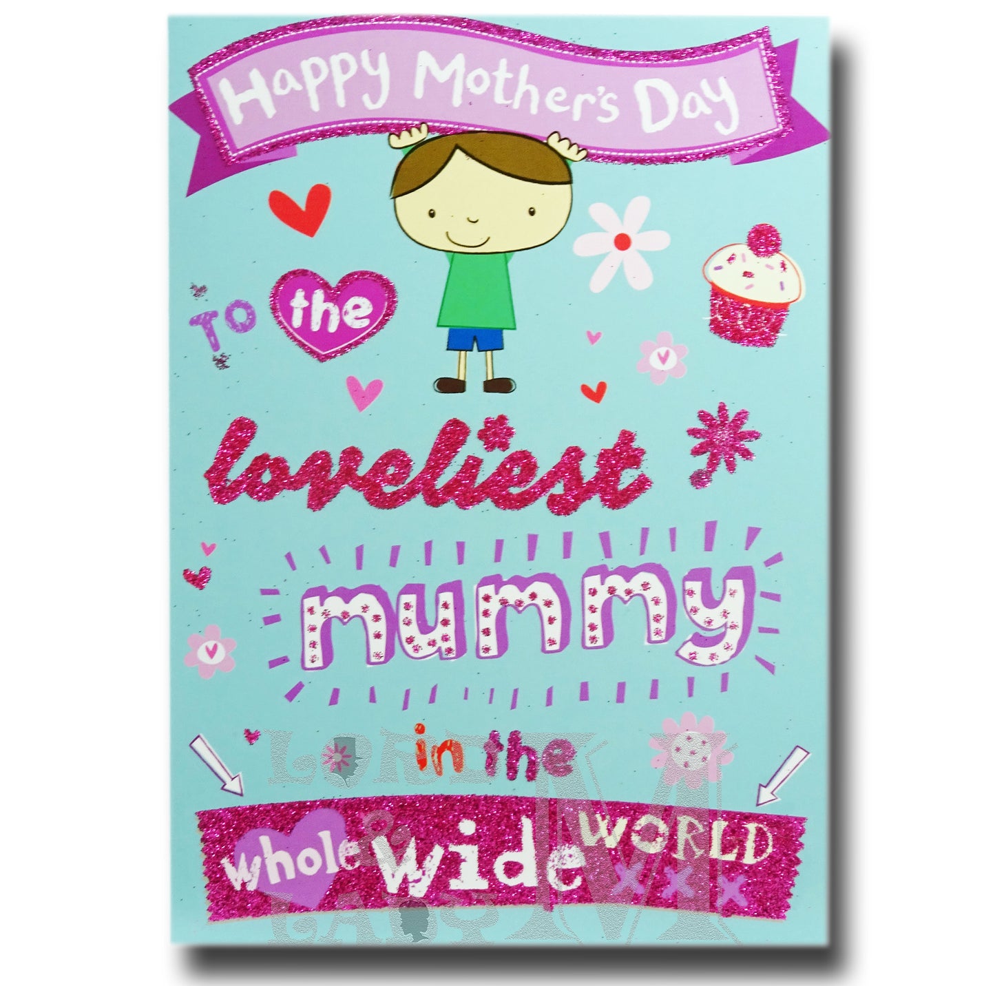 19cm - Blue - To The Loveliest Mummy - GH