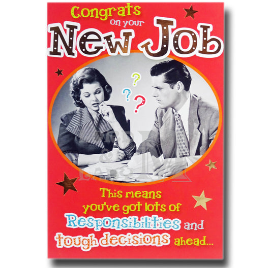 23cm - Congrats On Your New Job - GH