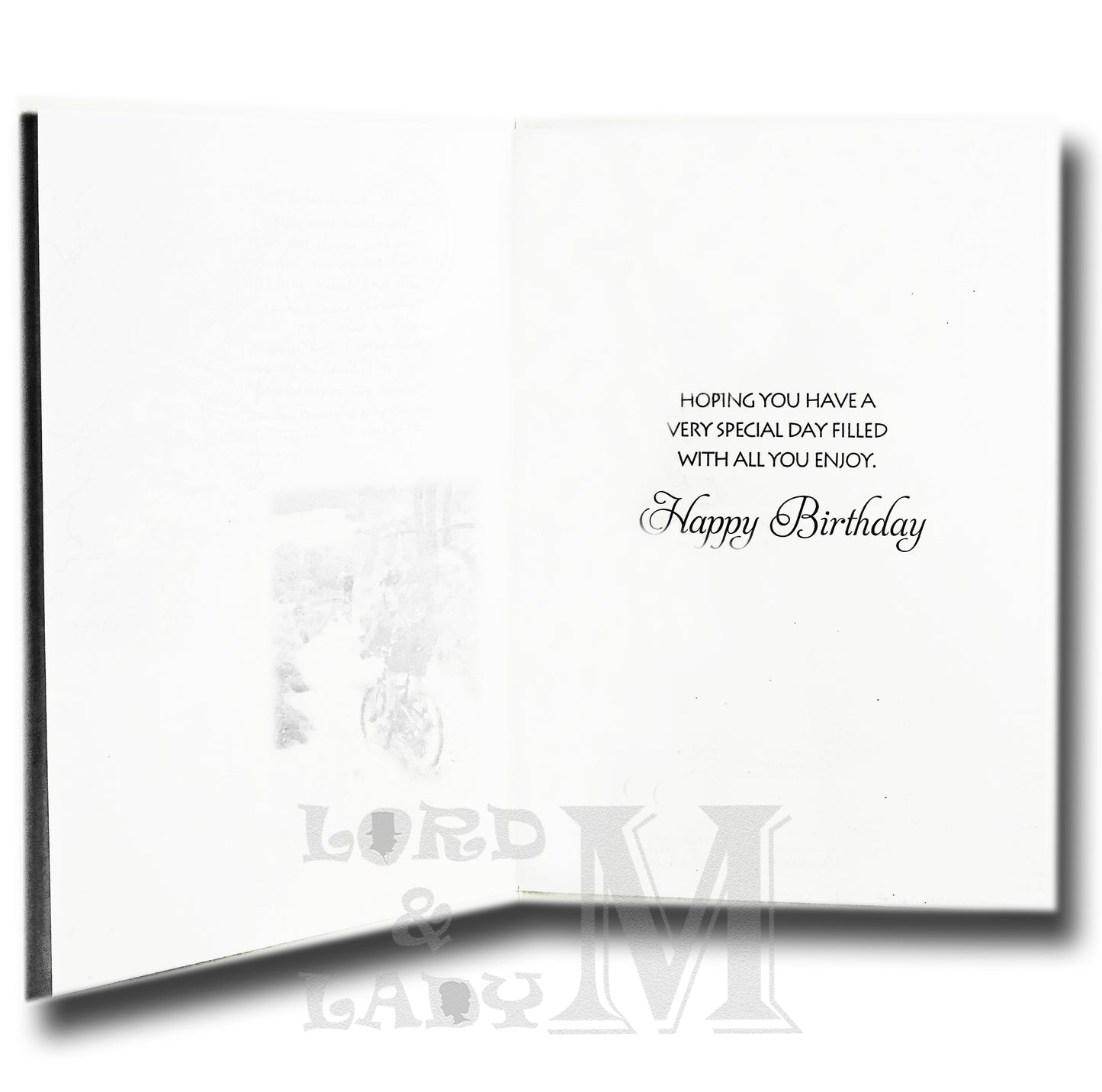 22cm - Happy Birthday Grandad - Bike - CWH
