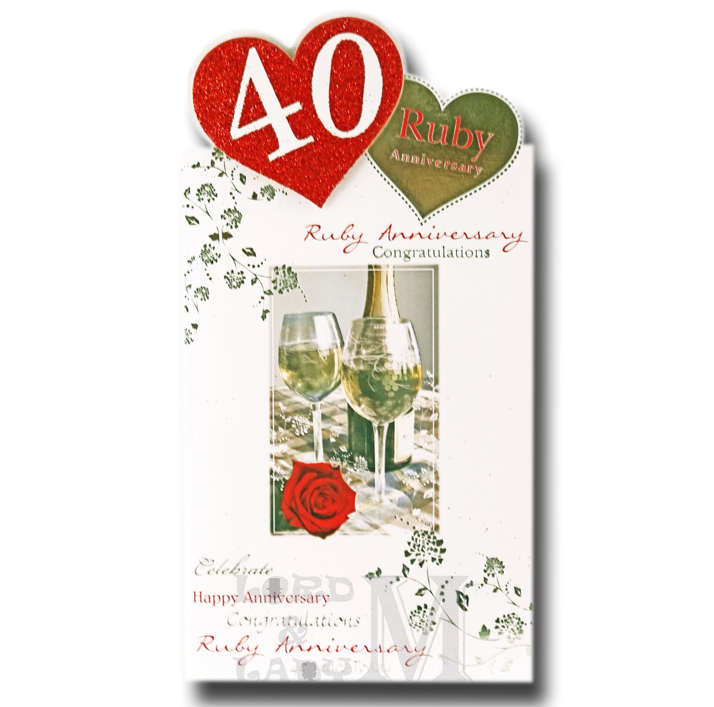 23cm - 40 Ruby Anniversary - P