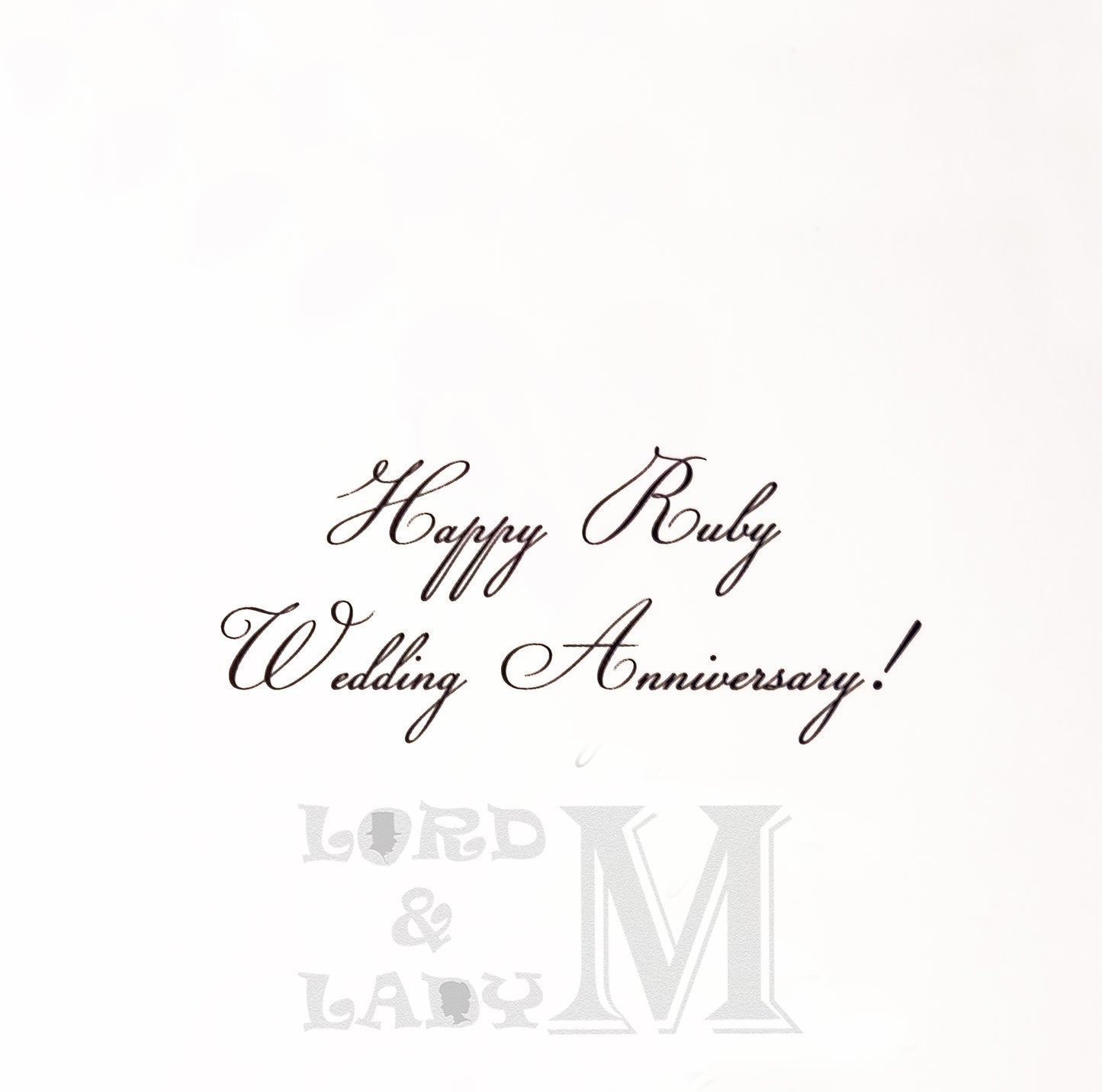 20cm - Ruby Wedding - P